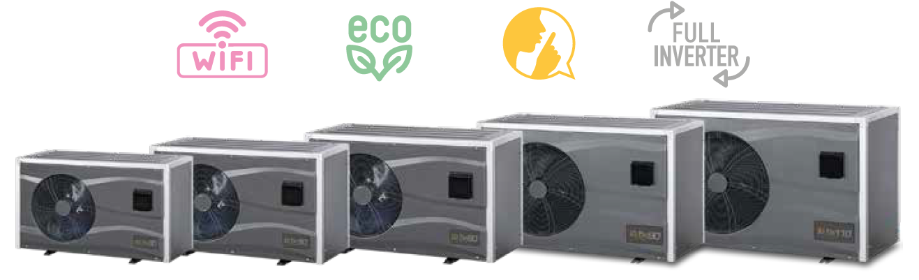 Gama JD PAC PREMIUM Desjoyaux — família de bombas de calor